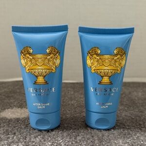 Versace Eau Fraiche After Shave Balm in Blue and Gold